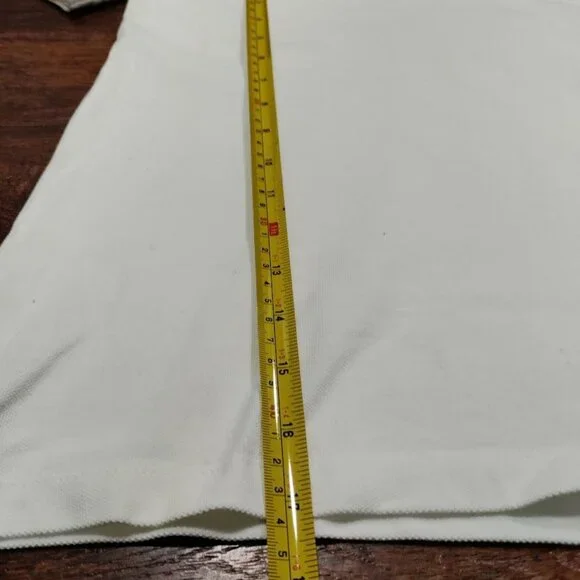 Burberry Brit White Embroidered Logo Plaid Details Placket Polo Shirt Men's M - Picture 15 of 16